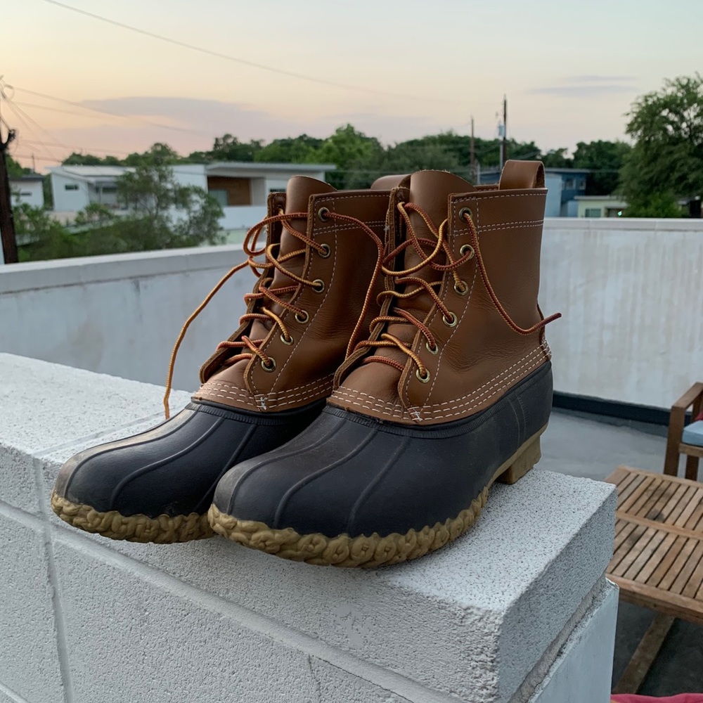 LL Bean Bean Boots 10M Like New